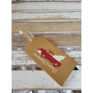 Vintage car ornament Xmas home decor wooden